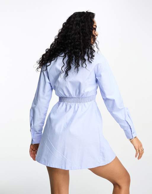 Bershka robe chemise best sale