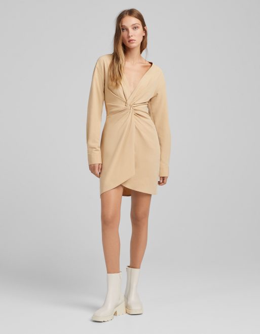 Bershka best sale robe chemise