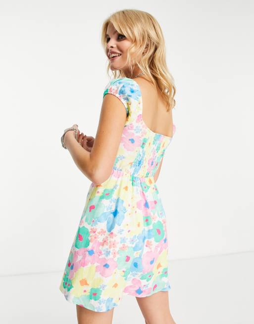 Robe bershka online fleuri