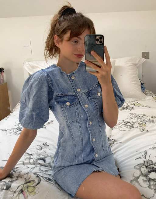 Bershka robe hotsell en jean