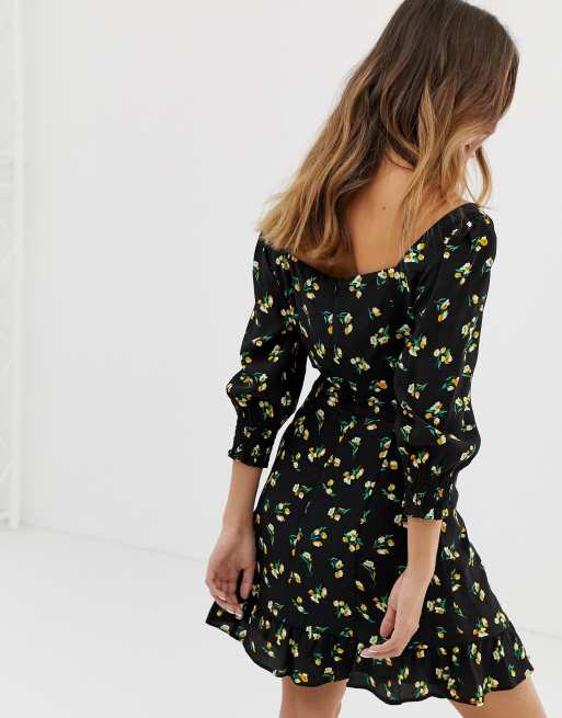 Robe discount bershka fleuri