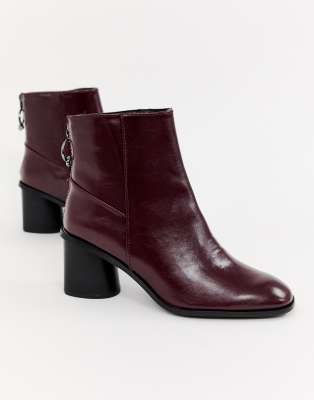 round heel boots