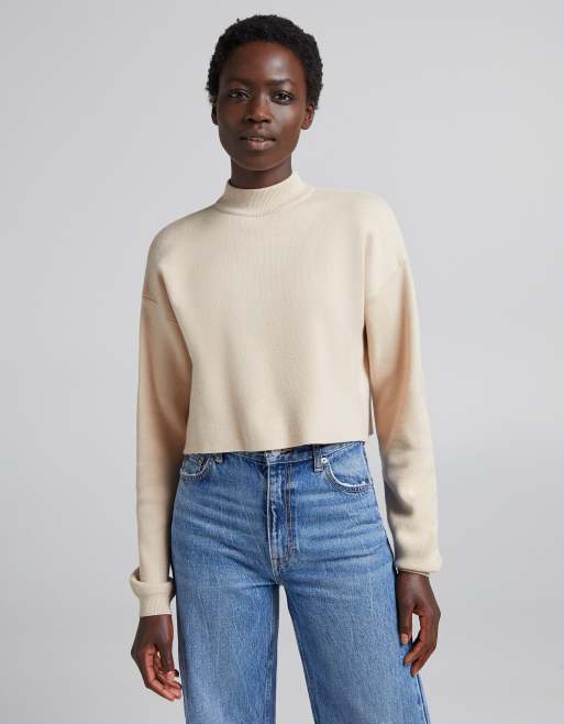 Pull crop top bershka new arrivals