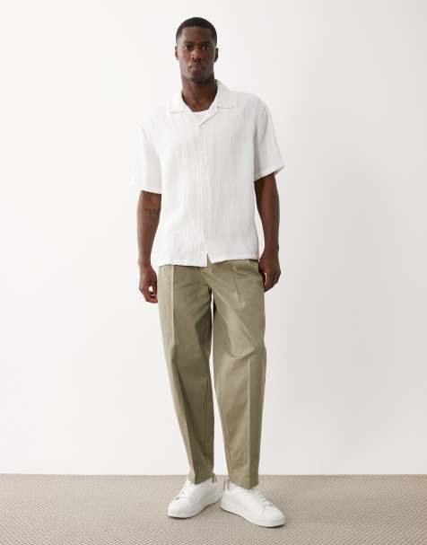 Bershka Rustic fit set in white - view 1