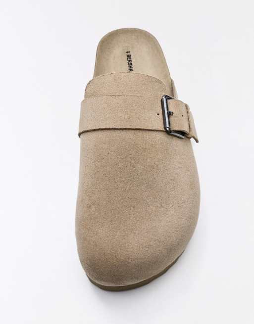 Bershka - Sabots avec boucle - Beige, 4 de 4