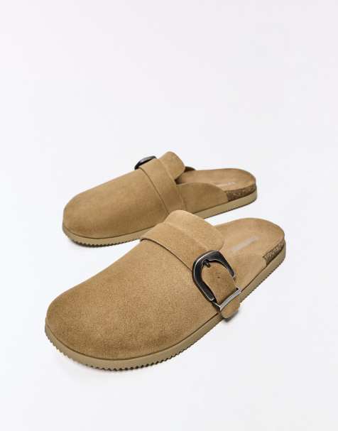 Bershka - Sabots avec boucle - Beige - view 1