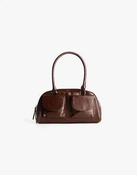 Bershka - Sac bowling - Marron - view 1