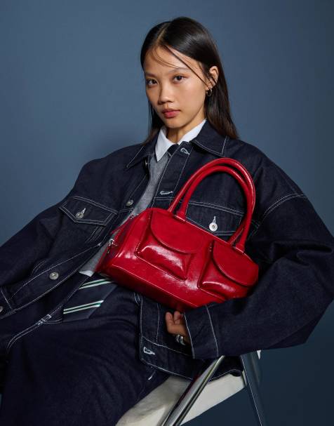 Bershka - Sac bowling - Rouge - view 1