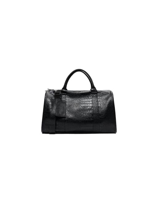 Bershka sac de voyage texturé noir, 6 de 6