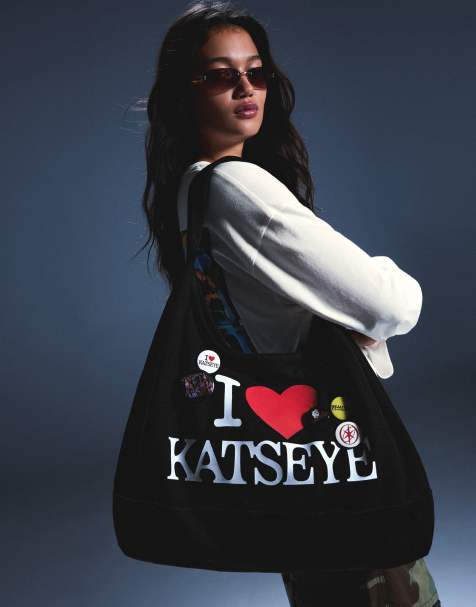 Bershka sac Katseye noir - view 1