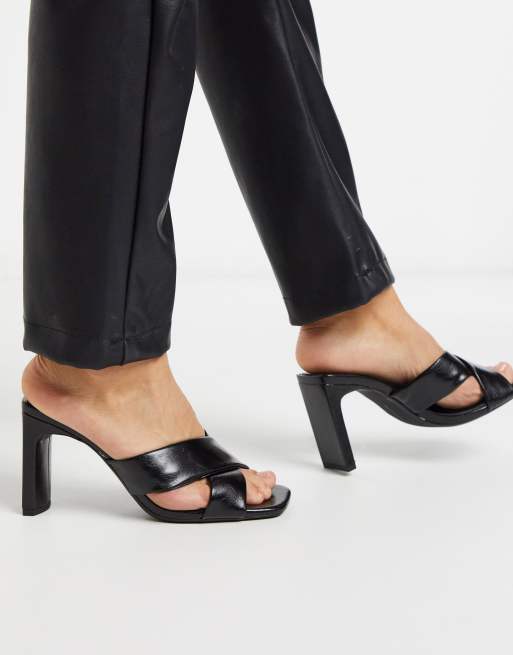 talon noir bershka