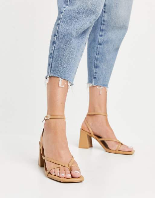 Bershka sandale 2025 a talon