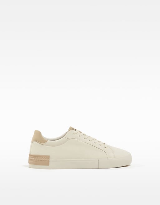 Bershka - Sandfarvede sneakers