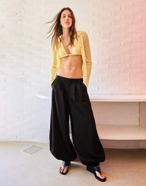 Bershka - Sarouel - Noir - view 1
