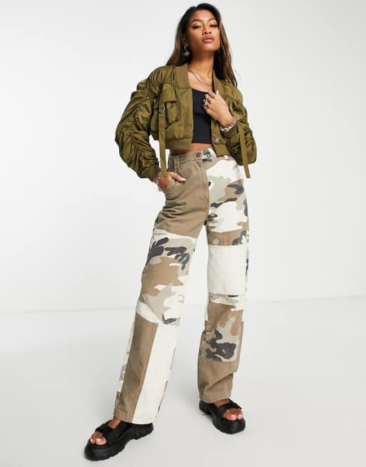 Bershka shop military jacket