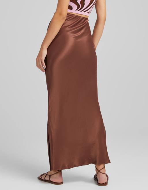 Bershka 2025 jupe satin