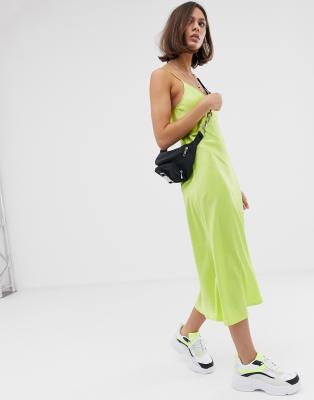 slip dress bershka