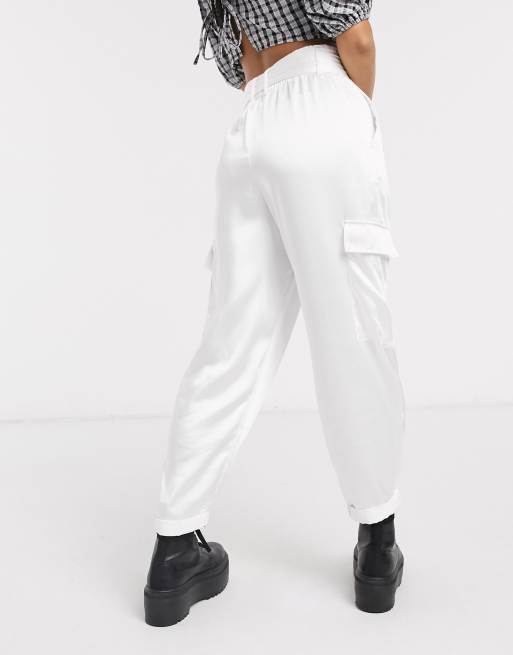 Pantalon carotte femme bershka new arrivals