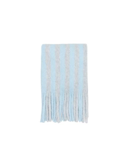 Bershka sciarpa a righe bianca, 4 di 4