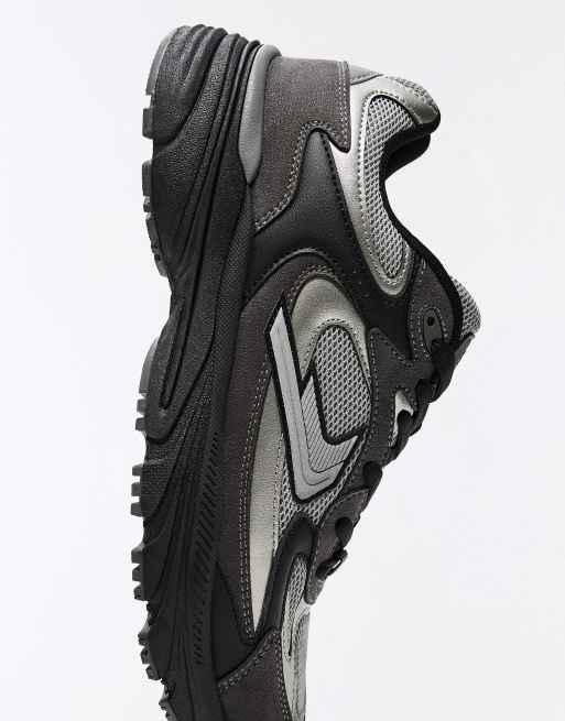 Bershka semelle intérieure de sport multi-pièces noire, 3 de 6