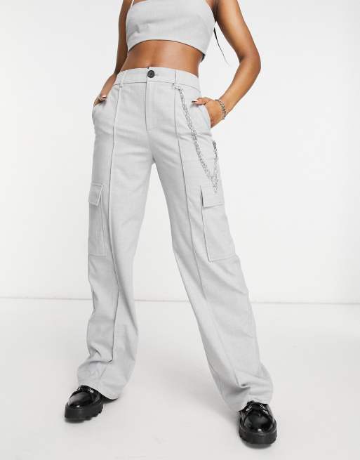 Wide leg pants with pockets - Women