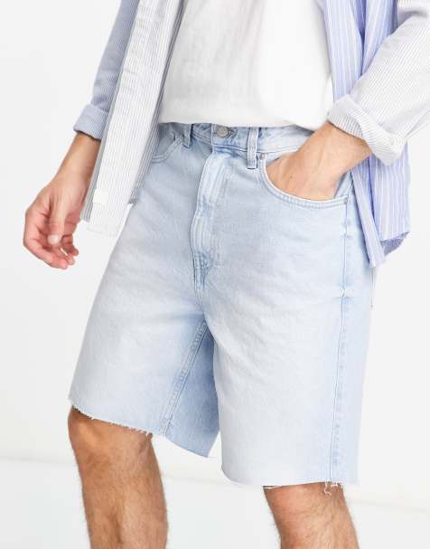 Short discount troué homme