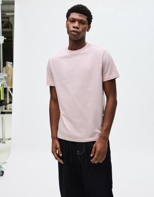 Bershka Short sleeve t-shirt in pink