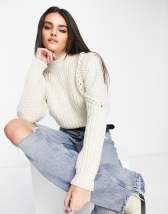 Daisy Street relaxed knitted yin and yang jumper | ASOS