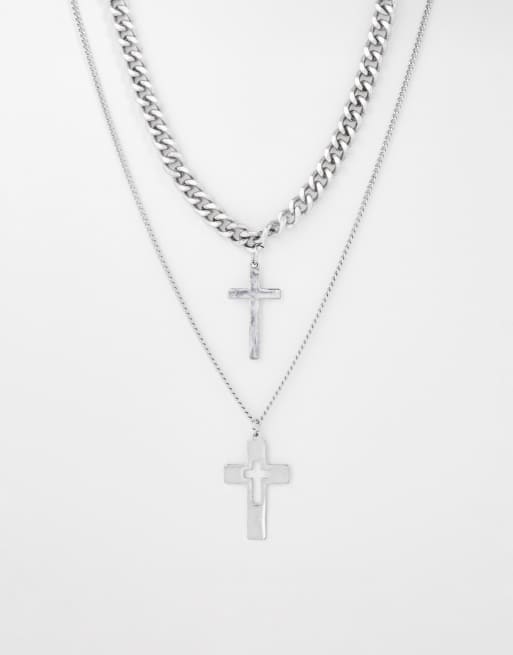 Bershka – Silverfärgade kedjor