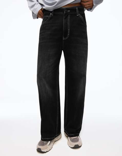 Bershka Skate jeans in black - view 1