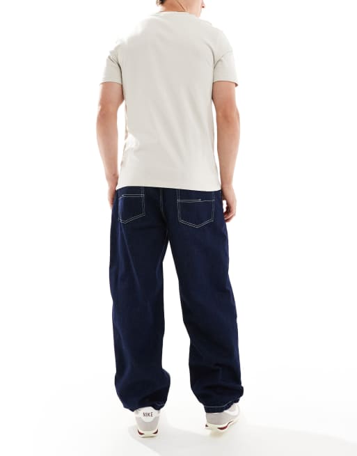 Bershka – Skater Fit Jeans in Indigo