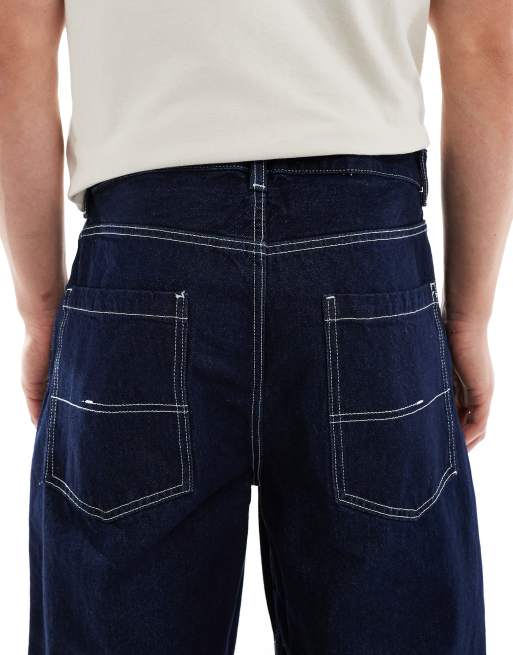 Bershka – Skater Fit Jeans in Indigo
