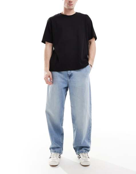 Bershka skater jean in light blue - view 1