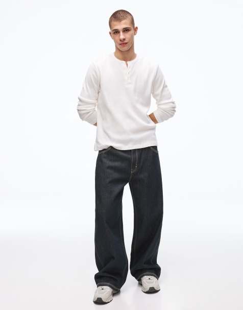 Bershka Skater jeans in blue - view 1