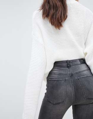 bershka skinny high waist