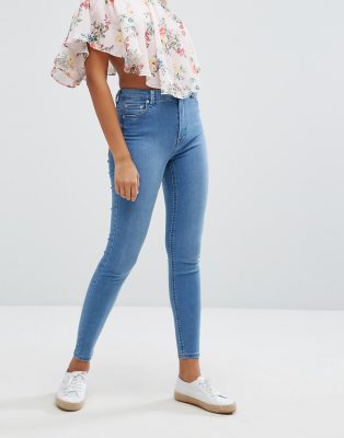 bershka skinny high waist