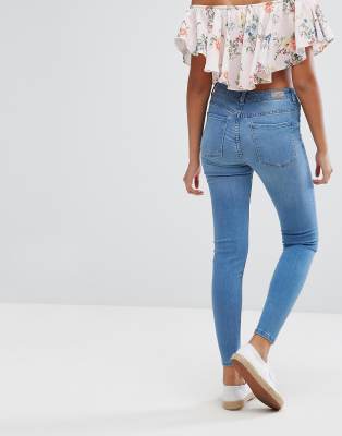 bershka high rise jeans