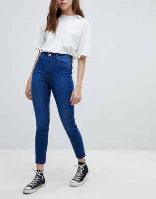 Bershka skinny high waist jean | ASOS
