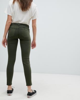 bershka khaki jeans