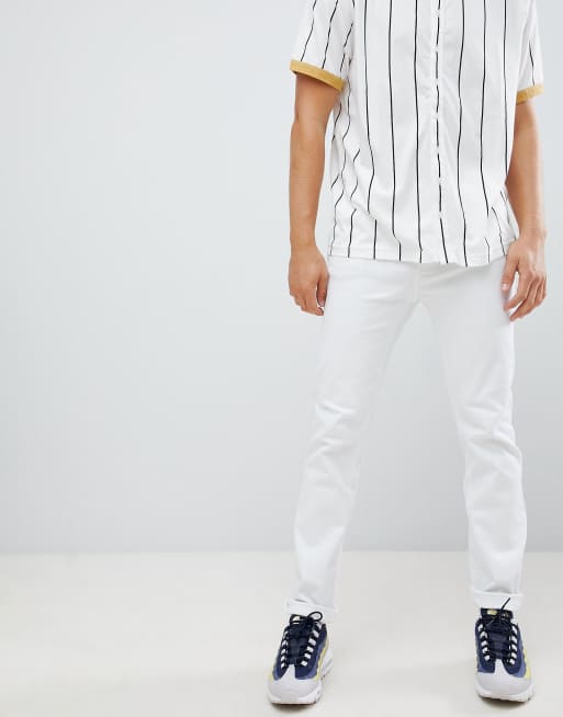 bershka white cargo pants