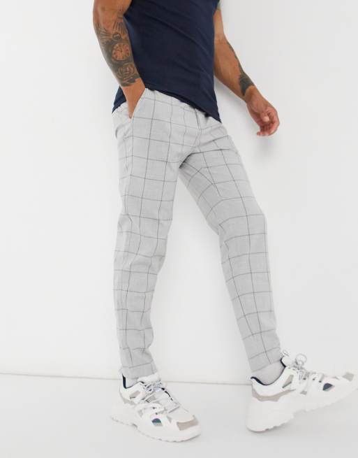 Pantalon carreaux homme discount bershka