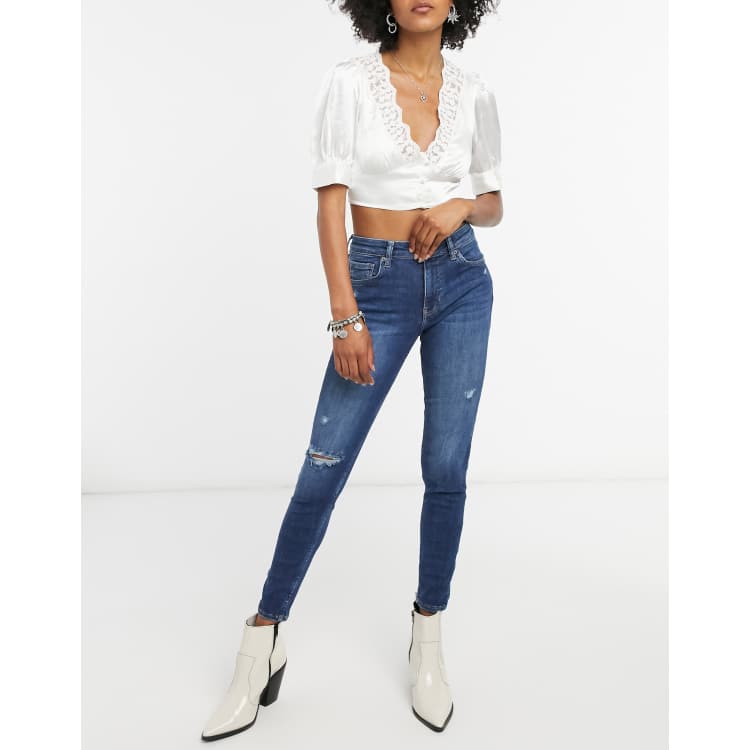 Push-up skinny jeans - Jeans - BSK Teen