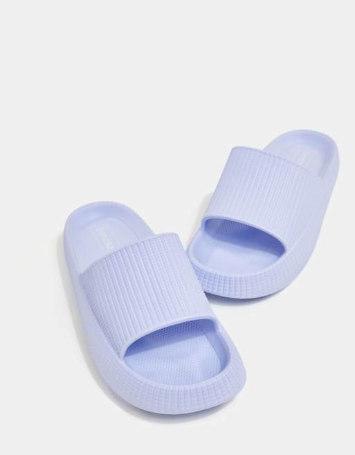 Bershka slider in blue