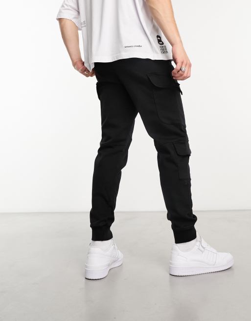 Slim jogger bershka hot sale