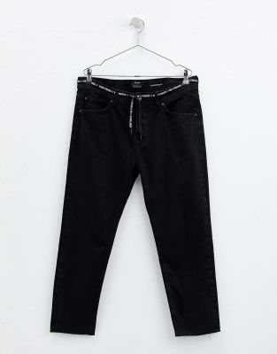 bershka slim cropped fit