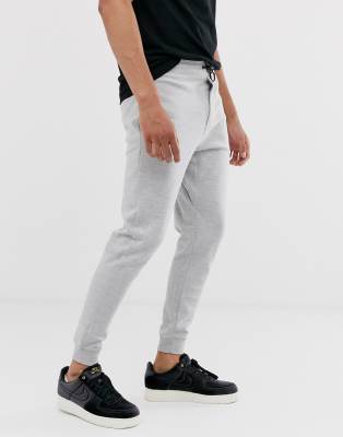 cuffed slim joggers