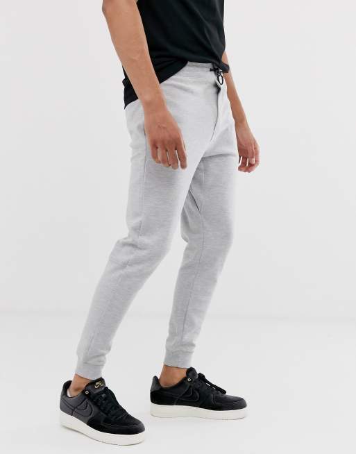 Bershka Pique Jogger In Gray ASOS Mens Clothing Styles,, 44% OFF