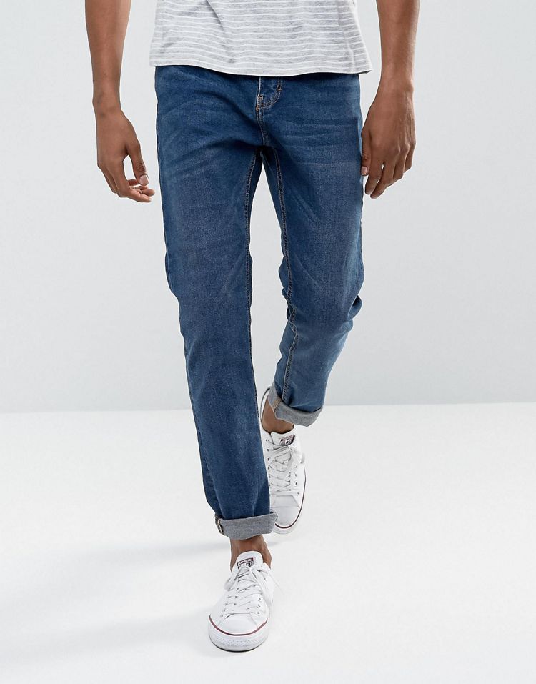 Slim fit джинсы мужские