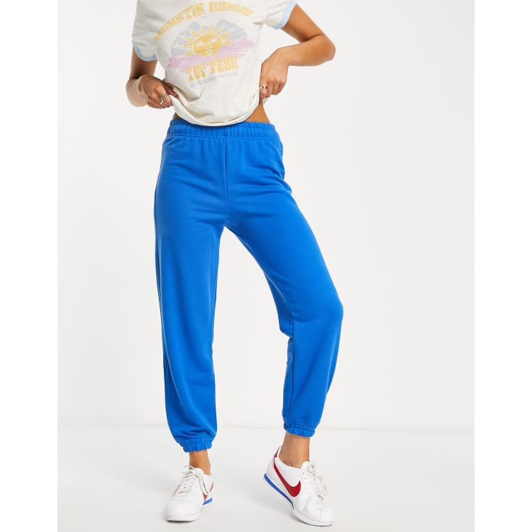 Bright blue 2025 joggers womens