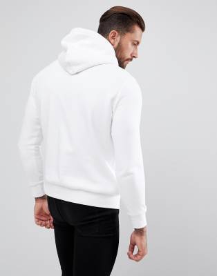 bershka white hoodie